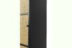 Miniature Black metal wardrobe Guuji 10