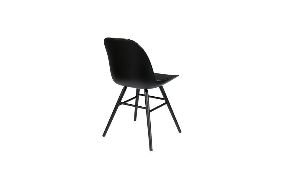 The solid ash wood legs not only provide impressive stability