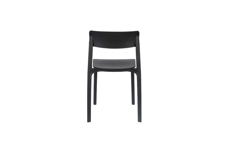 Its minimalist design and versatile color make the Clive chair ideal for those looking to create a
