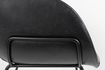 Miniature Black PU leather armchair Feston 5