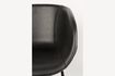 Miniature Black PU leather armchair Feston 7