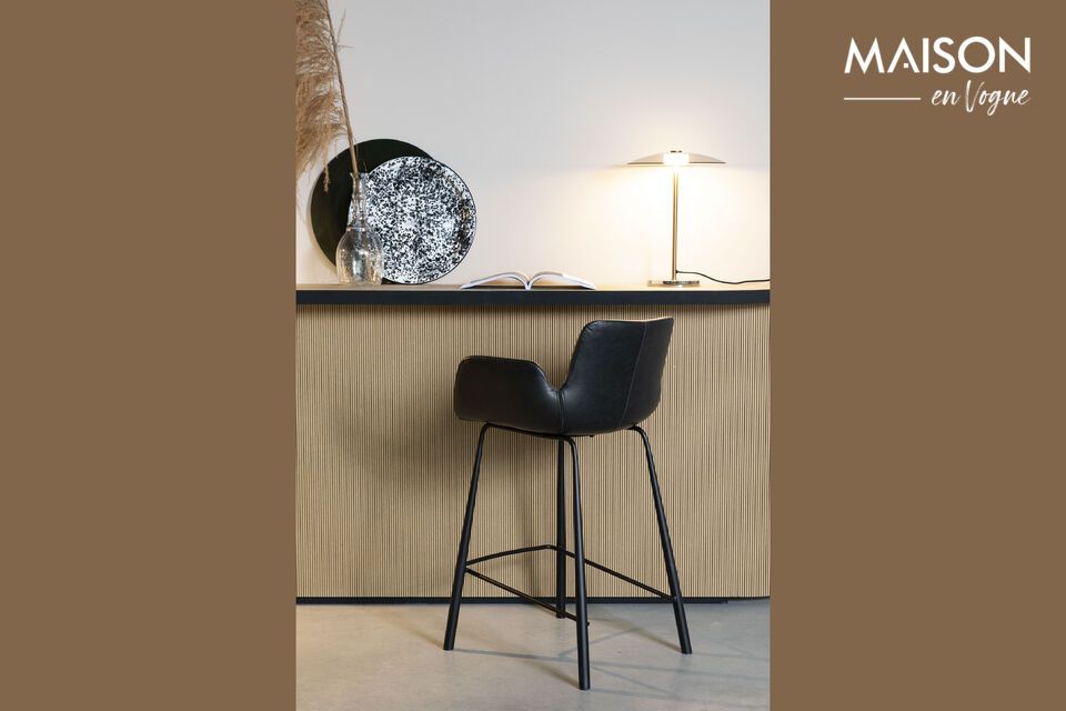 Discover the elegant simplicity of the Brit counter stool