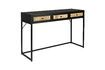 Miniature Black rattan console Guuji 1