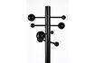 Miniature Black rubber coat rack Jason 7