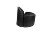 Miniature Black spotted recycled plastic armchair Bloom 3