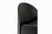 Miniature Black spotted recycled plastic armchair Bloom 12