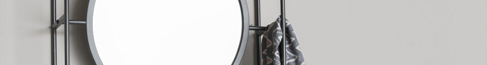Material Details Black steel mirror Duco