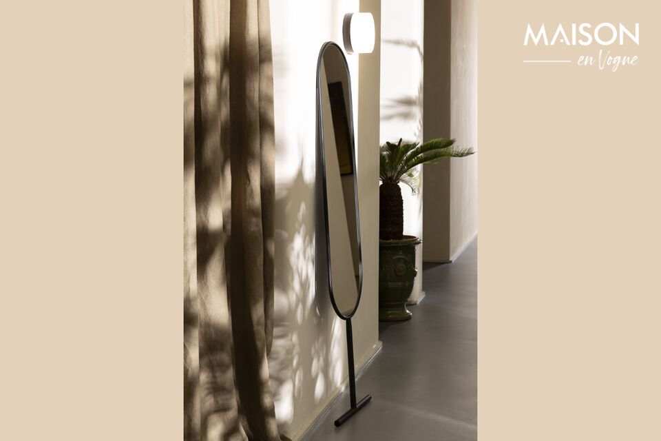 Its generous size and neutral color allow it to blend perfectly into a variety of spaces