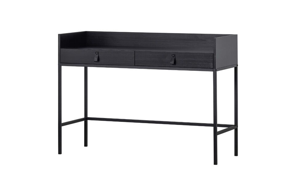 Made of FSC-certified pine with a black finish