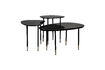 Miniature Black wood side table Phyllis 10