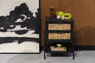 Miniatura Black wood side table Yasu 3