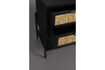 Miniatura Black wood side table Yasu 6