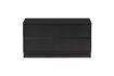 Miniature Black wood tv stand Finca 4