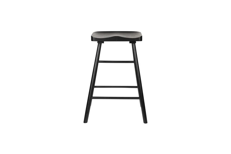 With its elegant silhouette and timeless black finish