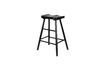 Miniature Black wooden bar stool Vander 5