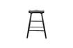 Miniature Black wooden bar stool Vander 6