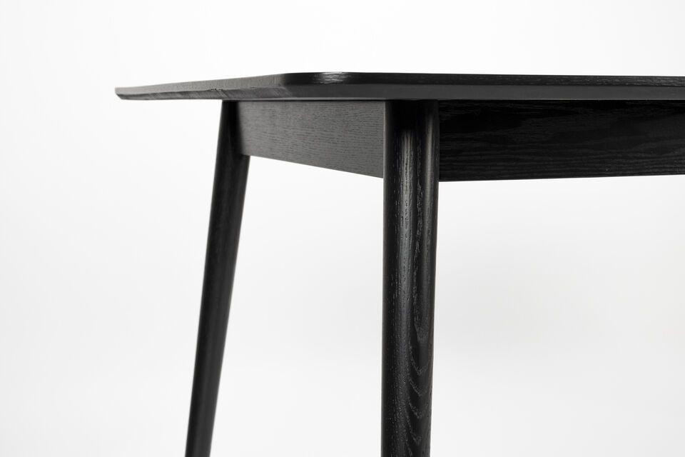 The choice of black as the color adds a touch of modern sophistication to your living space