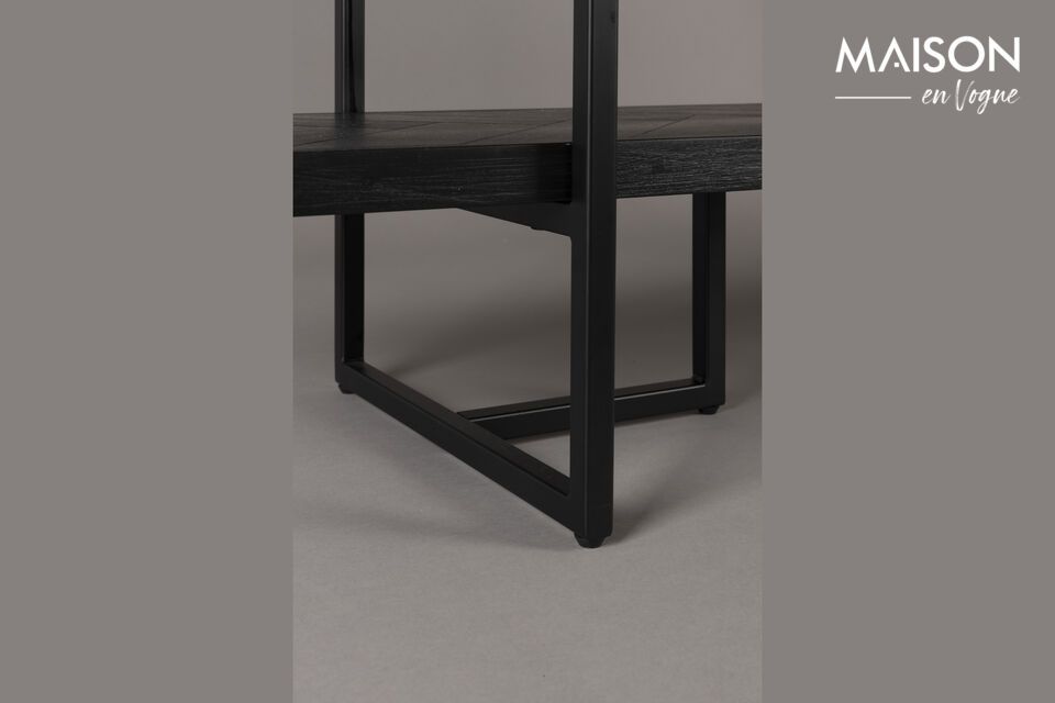 Discover timeless elegance with our Class Black Wooden Shelf