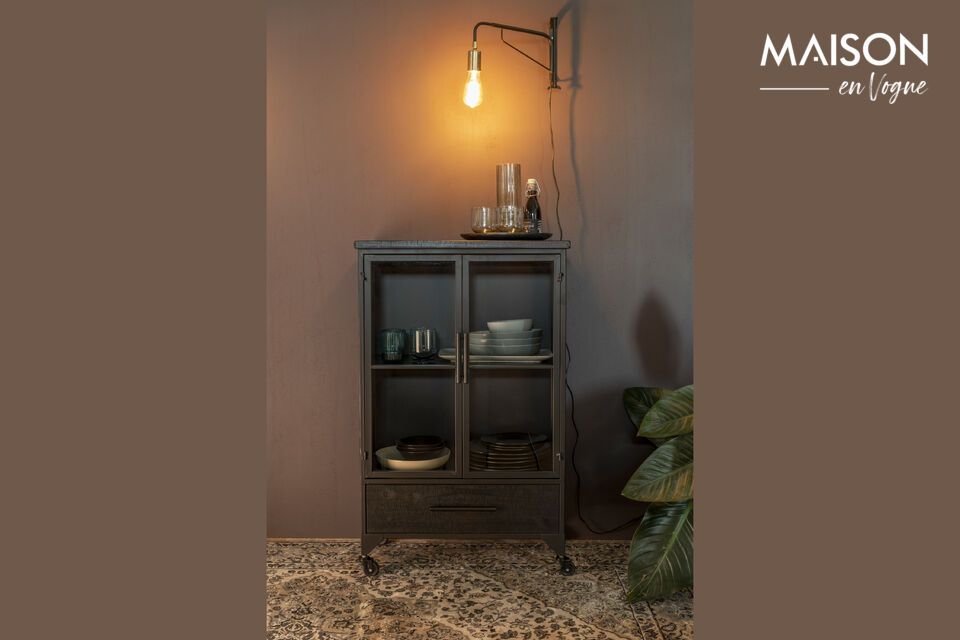 Elegance and functionality define this modern showcase.