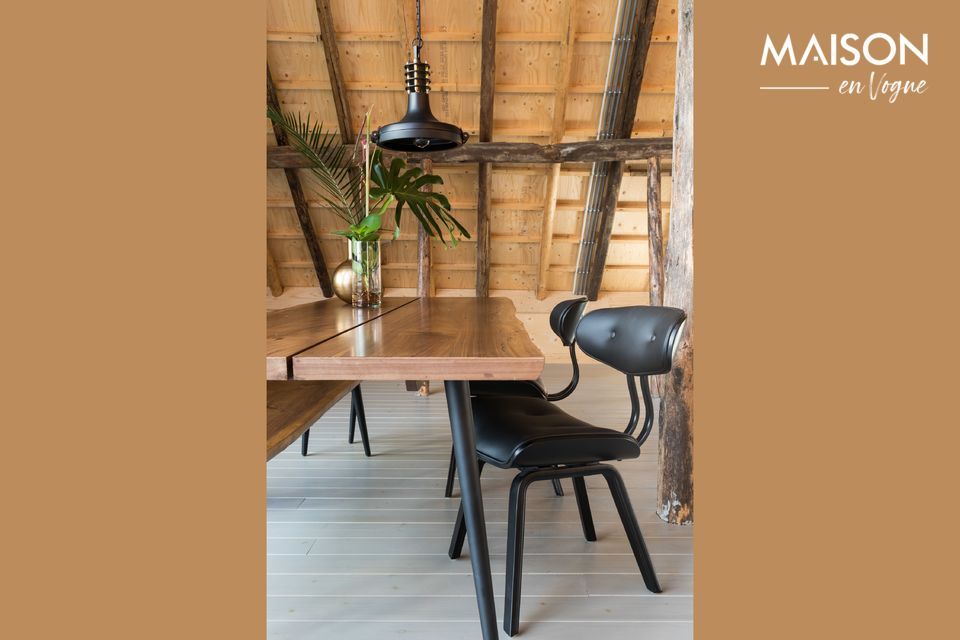 Blackwood Sedia nera DutchBone