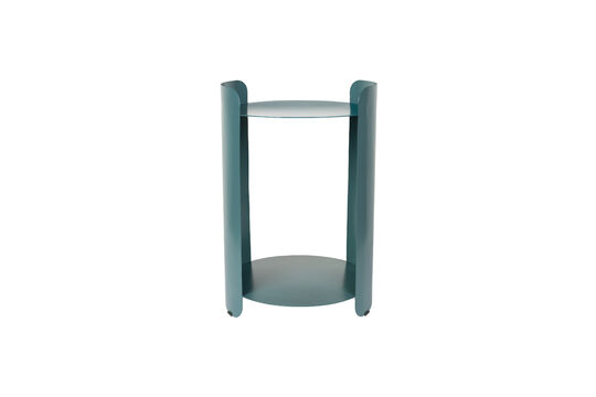 Zie de productbeschrijving blauwe metalen bijzettafel Navagio Blauwe metalen bijzettafel Navagio
