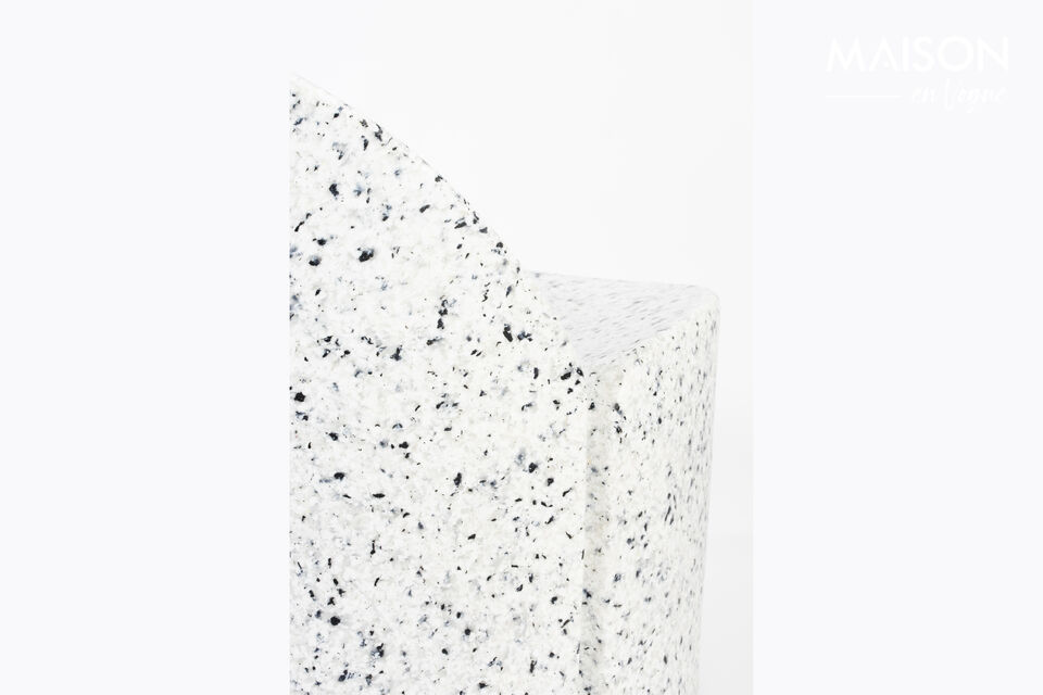 Bloom Fauteuil Terrazzo blanc - 19