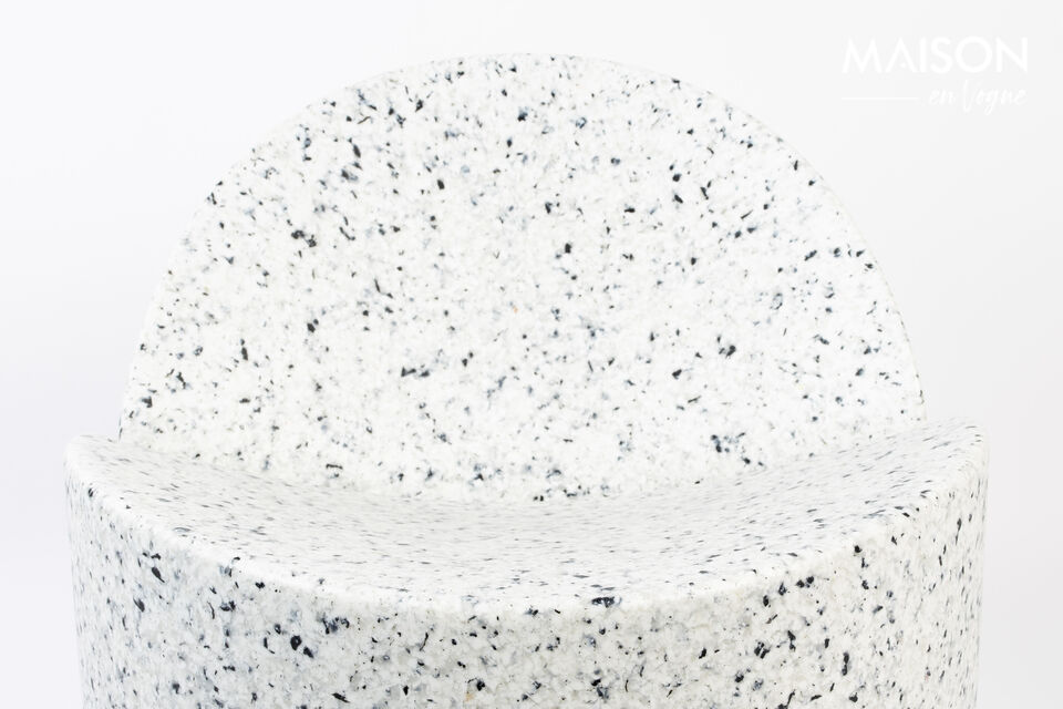 Bloom fauteuil Terrazzo wit - 16