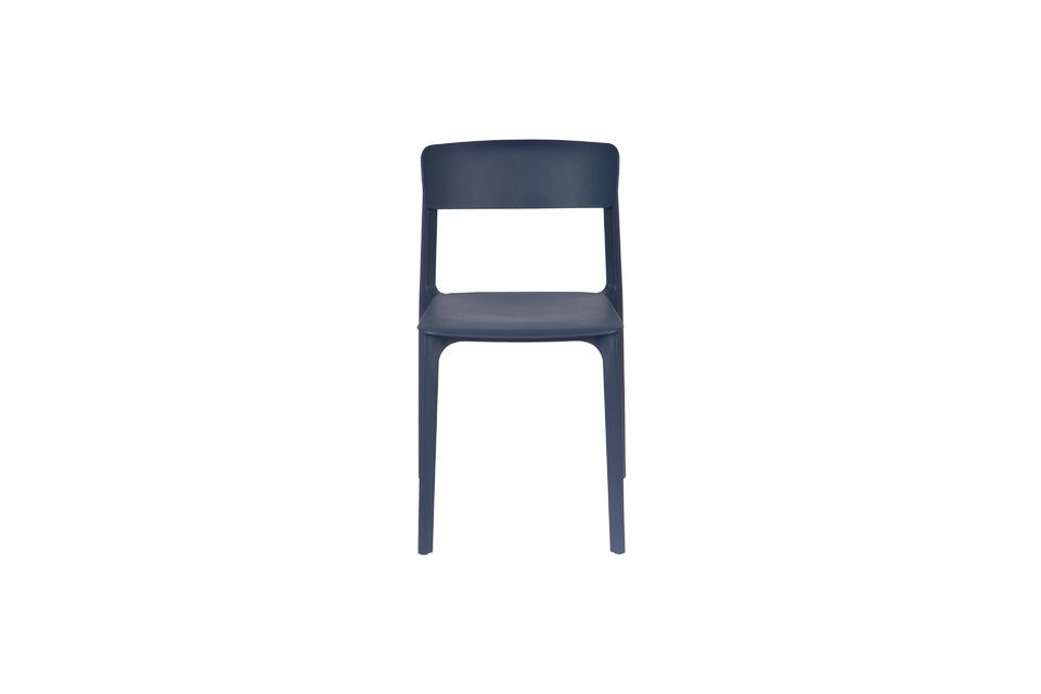 Its bright blue color brings a touch of freshness and vibrancy to any environment