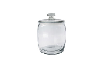 Bocal de conservation 7,5 L en verre transparent Ville