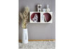 Miniatuur Boekenkast 30x60 cm van wit MDF Graphia 2