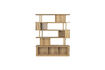 Miniatuur Boekenkast in naturel walnootfineer Barbier 7