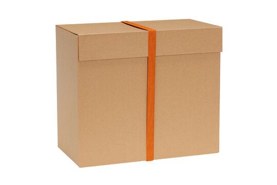 Boîte en papier carton clair Elo