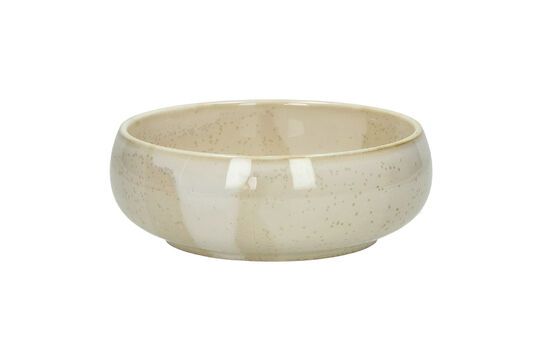 Bol à céréales en porcelaine beige Nougat