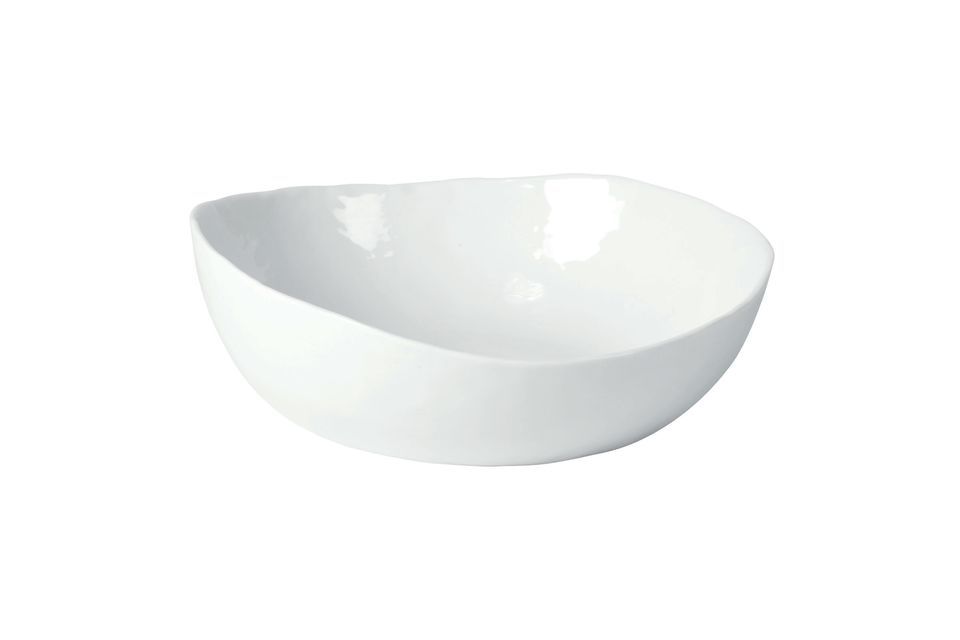 Bol à soupe en porcelaine blanche Pomax