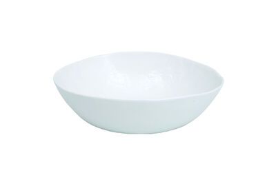 Bol de presentación de porcelana blanca H10