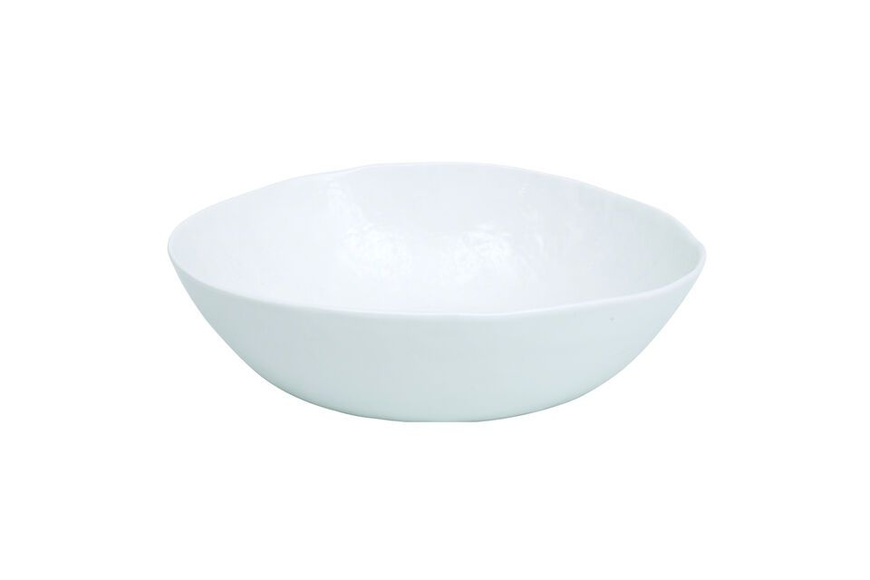 Bol de présentation en porcelaine blanche H10 Pomax