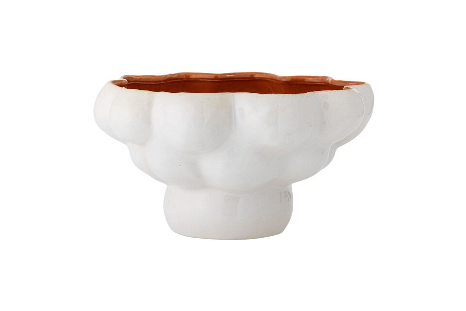 Ce bol polyvalent peut être utilisé à la fois comme bol ou comme cache-pot décoratif