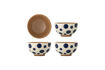Miniature Bol Set de 4 D13,5 cm en grès multicolore Miri 1