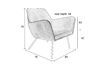 Miniature Bon Lounge armchair colour brown 9