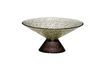Miniature Bonbon brown glass bowl size M 1