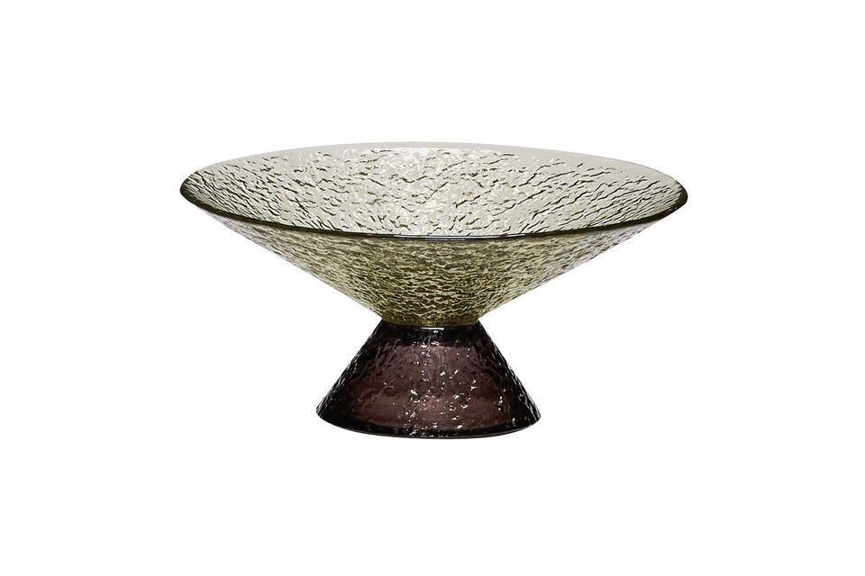 Bonbon brown glass bowl size M Hübsch