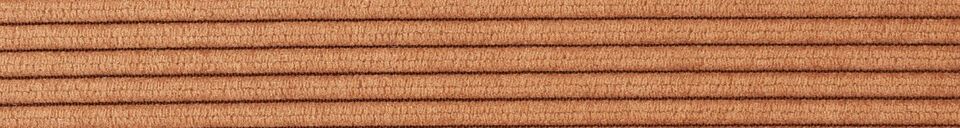 Material Details Bonnet terracota velvet chair