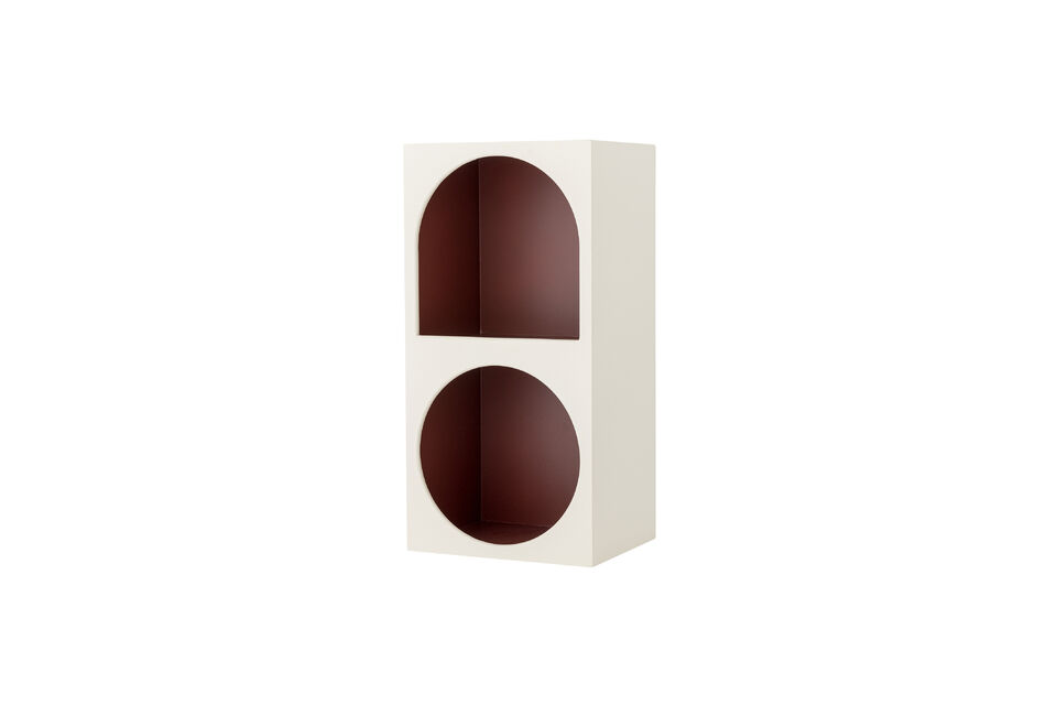 Bookcase 30x60 cm in White MDF Graphia - 7