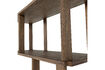 Miniature Bookshelf 186x90 cm Natural Oak Riss 6