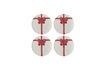 Miniatuur Bord Ø20,5 cm van blauw steengoed Bowie (Set van 4) 1