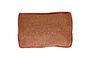 Miniature Borders cinnamon linen cushion Clipped