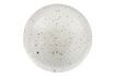 Miniature Bosque white stoneware dessert plate 7