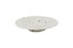 Miniature Bosque white stoneware plate 1