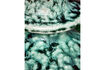 Miniature Bougeoir 20 cm en terre cuite vert Kulu 3