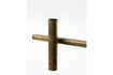 Miniature Bougeoir 45 cm fer laiton antique HDMaxi45 3
